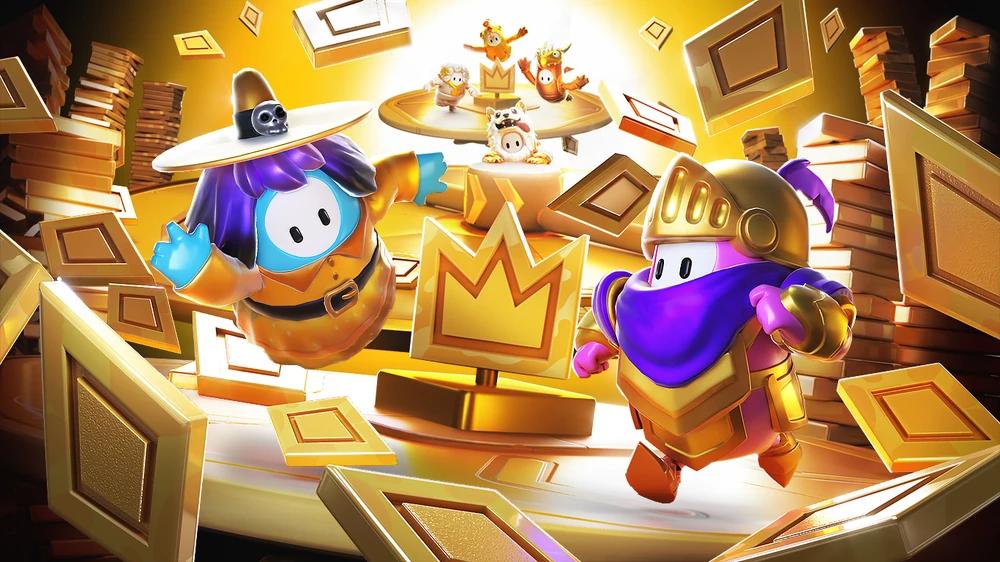 Discovery splash banner for 👑 Fall Guys Crown Leaderboard Discord server