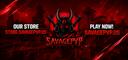 Discovery splash banner for SavagePvP 馃彴 Discord server