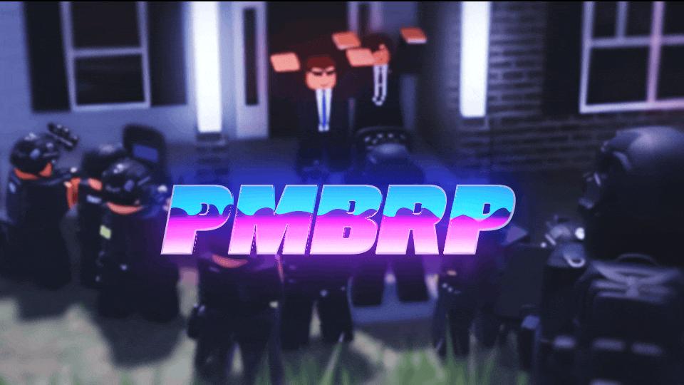 Discovery splash banner for PMBRP | ER:LC Discord server