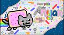 Discovery splash banner for nyanween　👻 　social　ㆍ　giveaways　ㆍ　nyan  tag Discord server