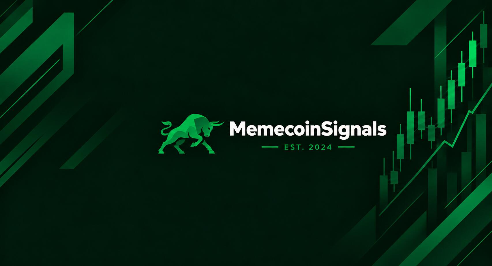 Discovery splash banner for MemeCoinSignals Discord server