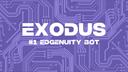 Discovery splash banner for Exodus Discord server
