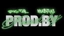 Discovery splash banner for Digital Hustlas | Prod.by Discord server