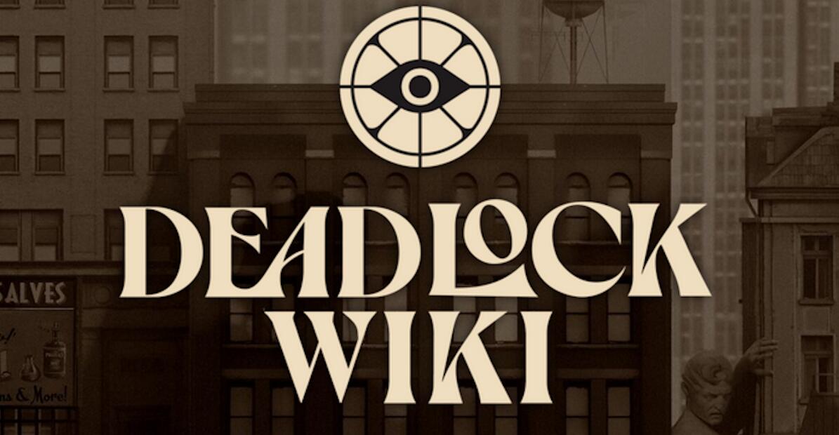 Discovery splash banner for Deadlock Wiki Discord server