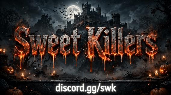 Discovery splash banner for Sweet Killers Discord server