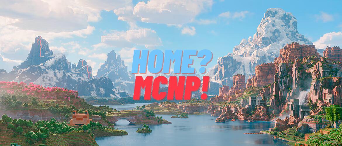 Discovery splash banner for MCNP Discord server