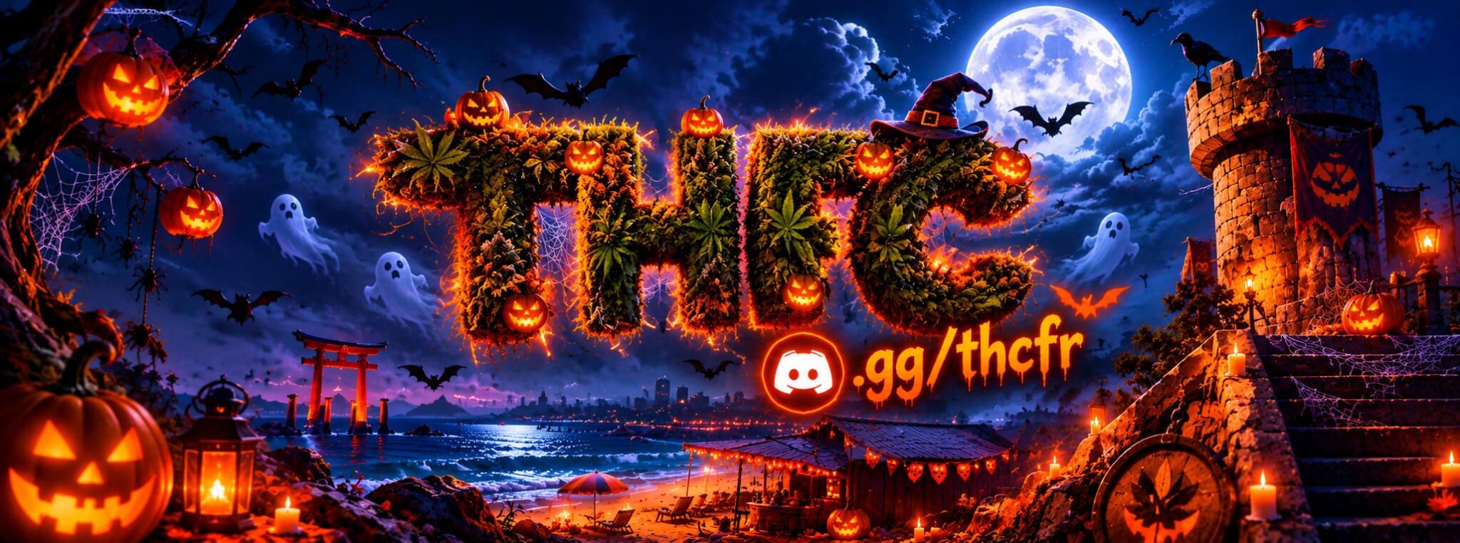 Discovery splash banner for 🍃🎃 Ƭ𝔥ር #Guild Discord server