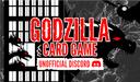 Discovery splash banner for Godzilla Card Game - Unofficial Discord server