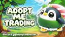 Discovery splash banner for Adopt Me Trading Server | Trading, Values, Giveaways Roblox Community Discord server