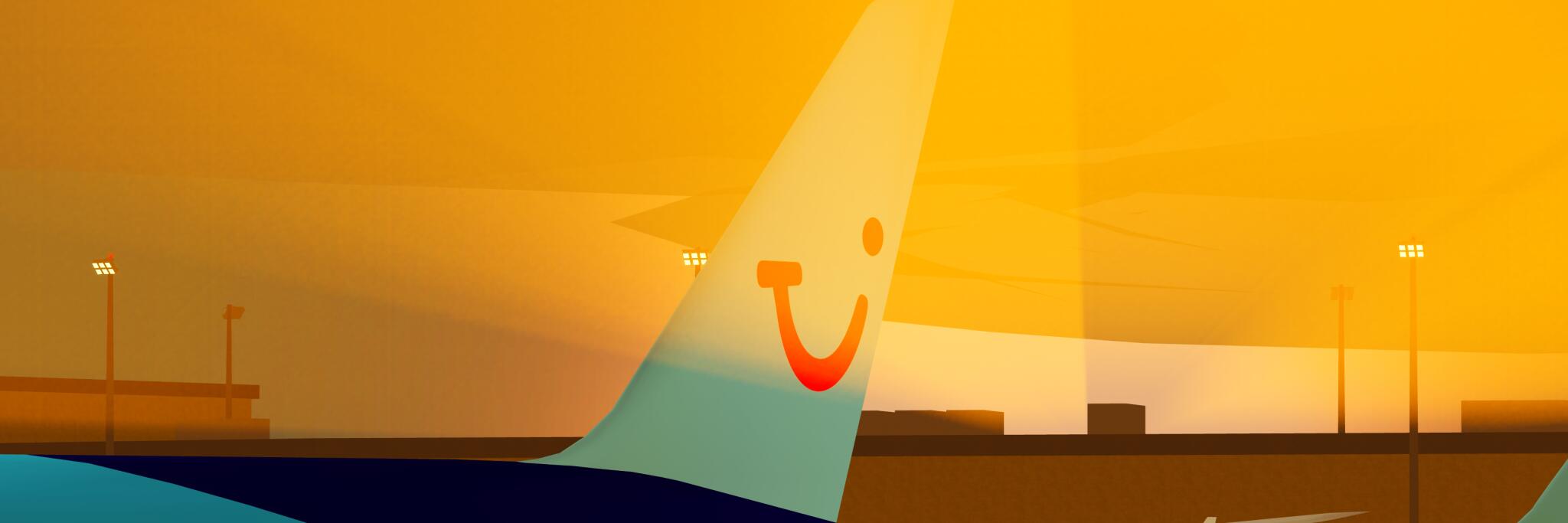 Discovery splash banner for TUI Airways PTFS Discord server