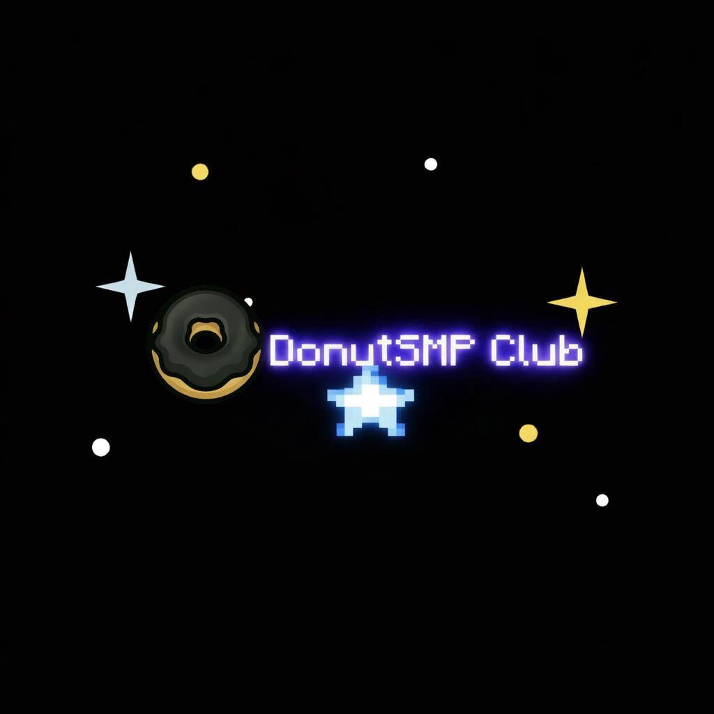 Discovery splash banner for DonutSMP Club Discord server