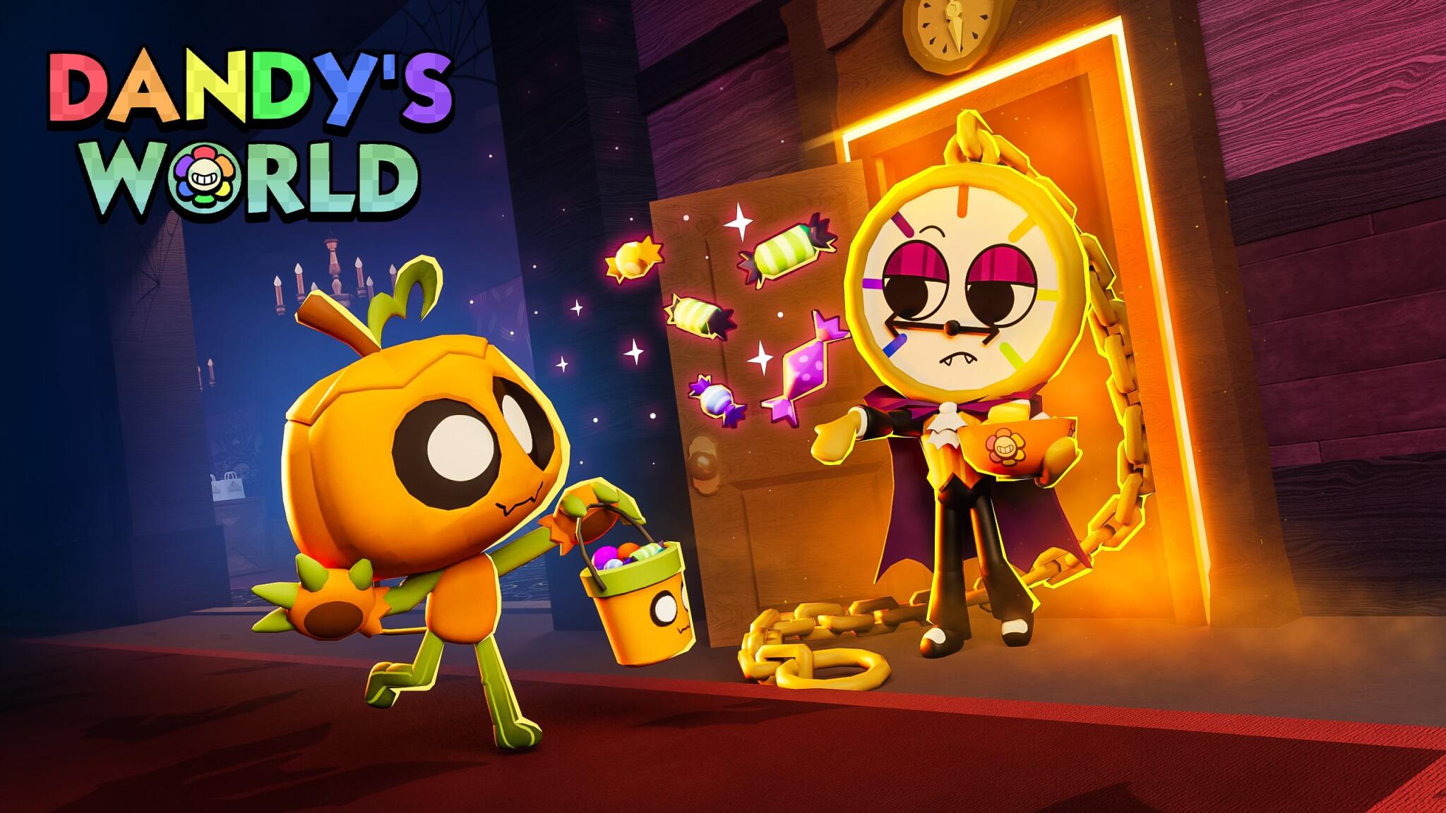 Discovery splash banner for 🎃 Dandy’s World RU Discord server
