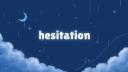 Discovery splash banner for Hesitation | Social • Anime • Chill Discord server