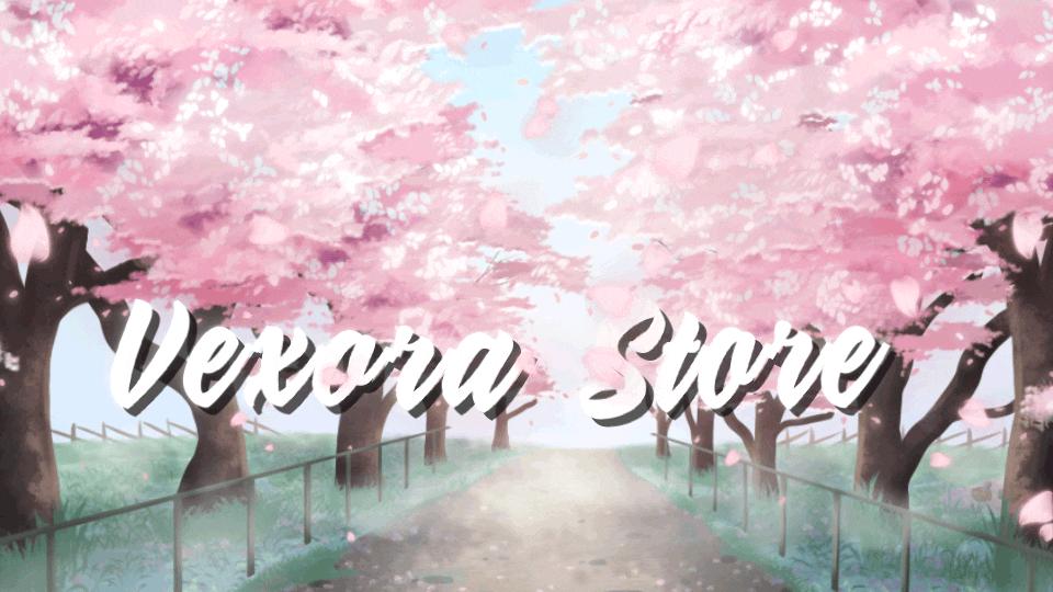 Discovery splash banner for Vexora Store Discord server