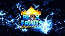 Discovery splash banner for Blox Fruits Trading Server Discord server