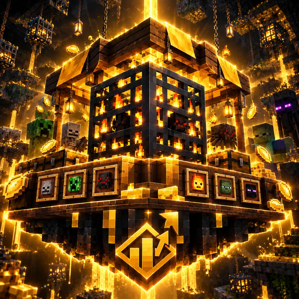Discovery splash banner for Spawner Market Discord server