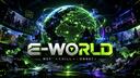 Discovery splash banner for E-WORLD | | Active VC Server • Hangout • Voice Chat • Call • Social • Chill • Anime • Memes • Emojis Discord server