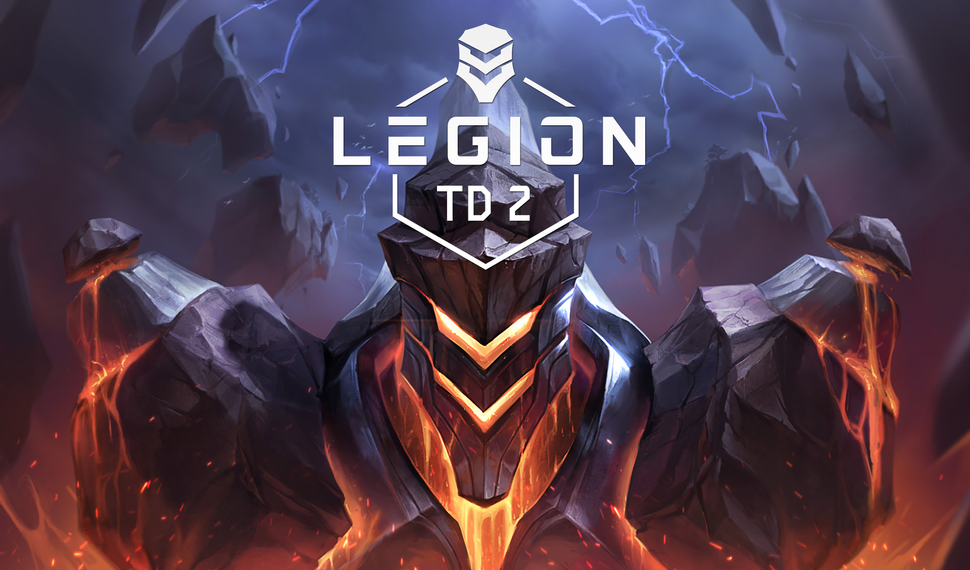 Discovery splash banner for Legion TD 2 Discord server