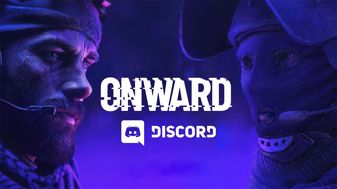 Discovery splash banner for Onward Discord server