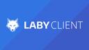 Discovery splash banner for Laby Client Discord server
