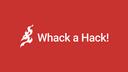 Discovery splash banner for Whack a Hack! Discord server