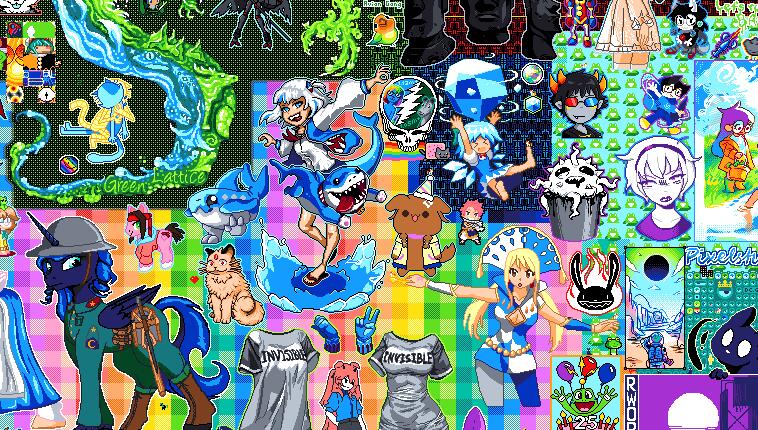 Discovery splash banner for pxls.space Discord server