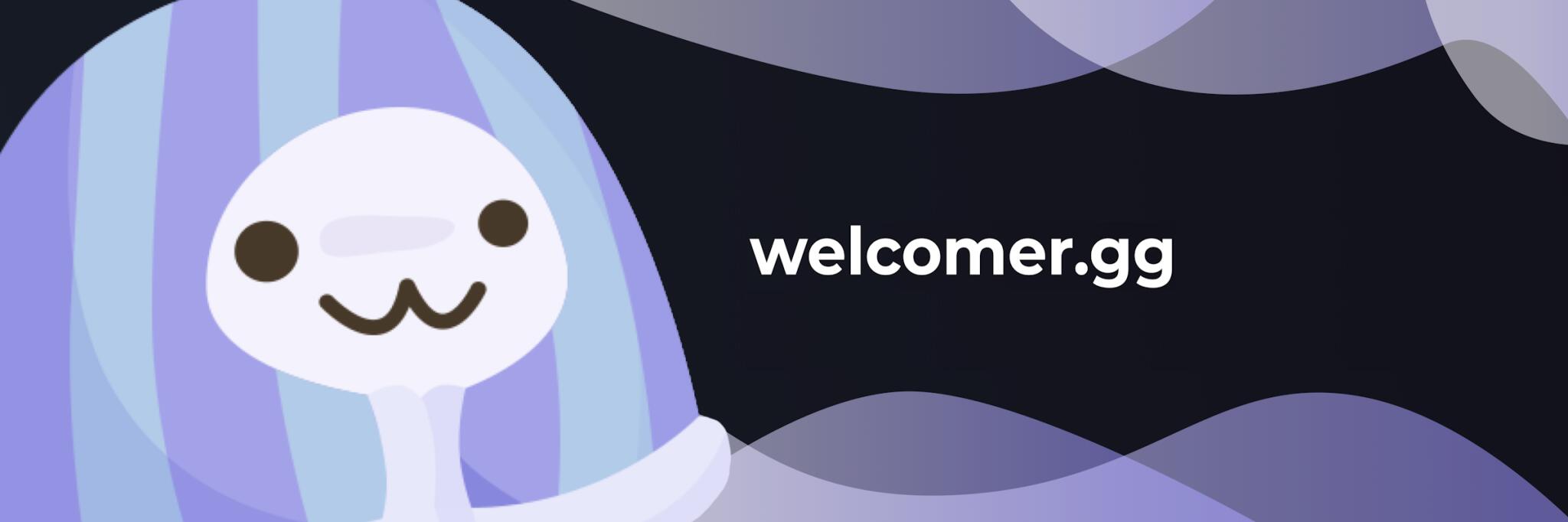Discovery splash banner for Welcomer Support Discord server
