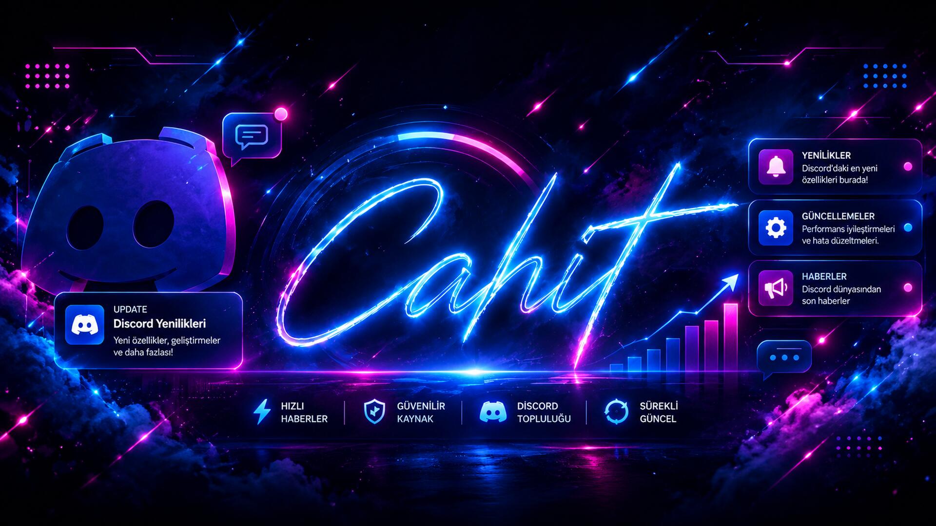 Discovery splash banner for Cahit Discord server