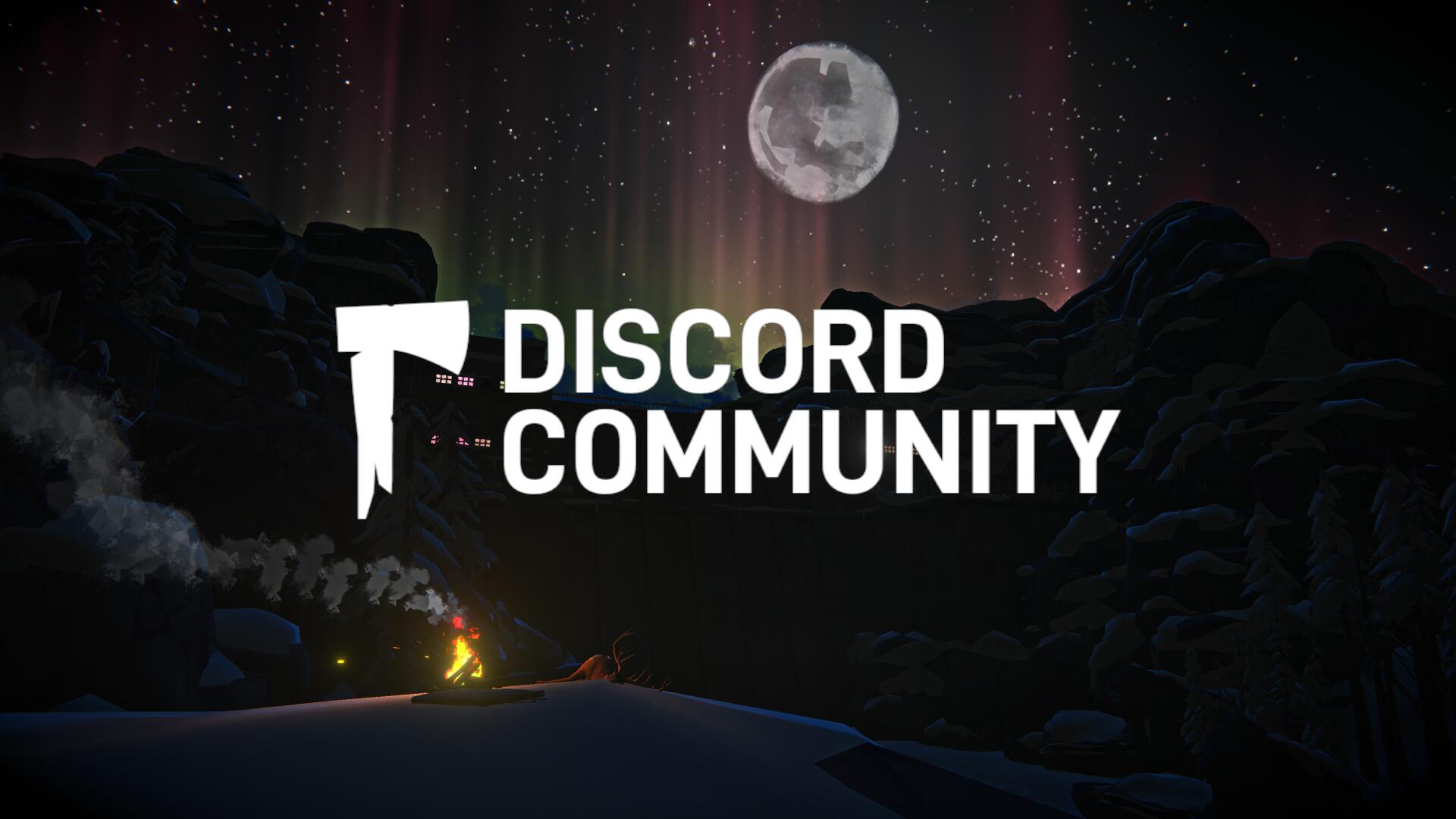Discovery splash banner for The Long Dark Discord server