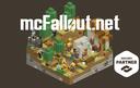 Discovery splash banner for 廢土伺服器  mcFallout.net - Minecraft Discord server
