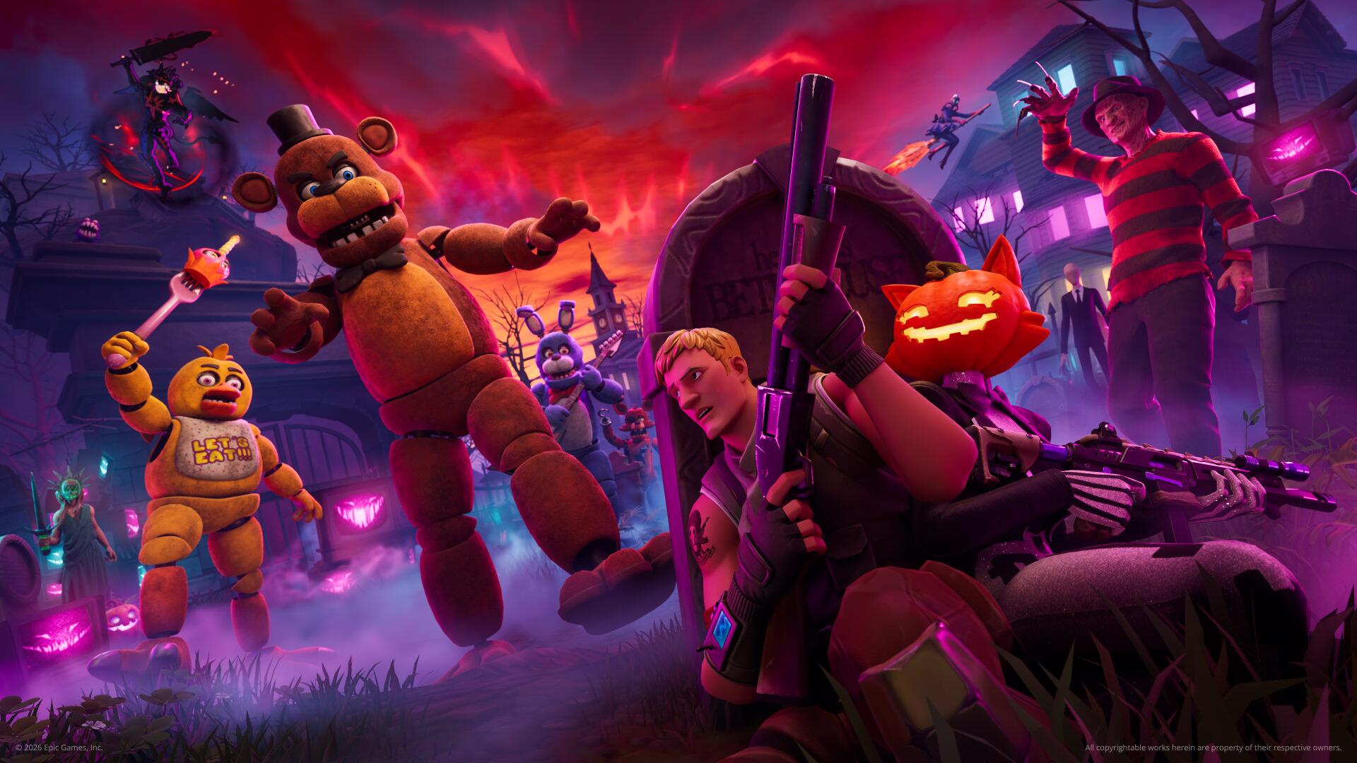 Discovery splash banner for Fortnite Türkiye Discord server