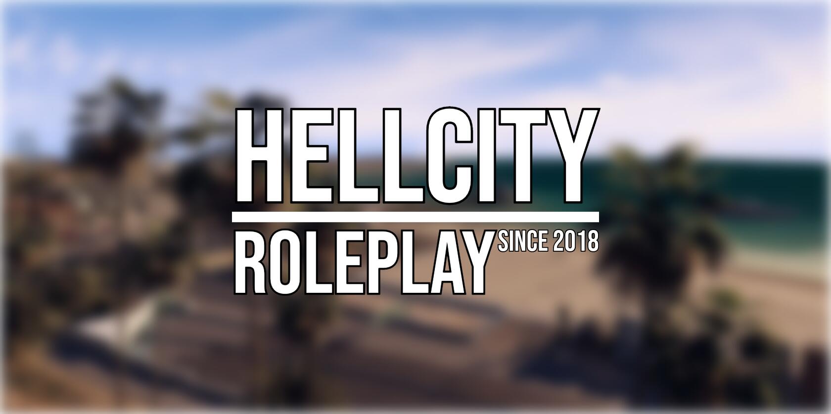 Discovery splash banner for HellCityRP Discord server