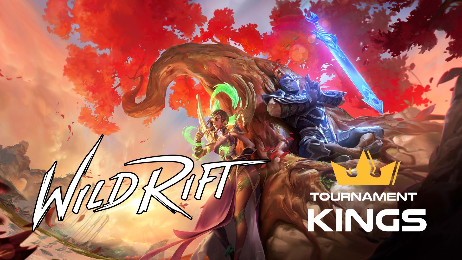 Discovery splash banner for League of Legends: Wild Rifters Discord server