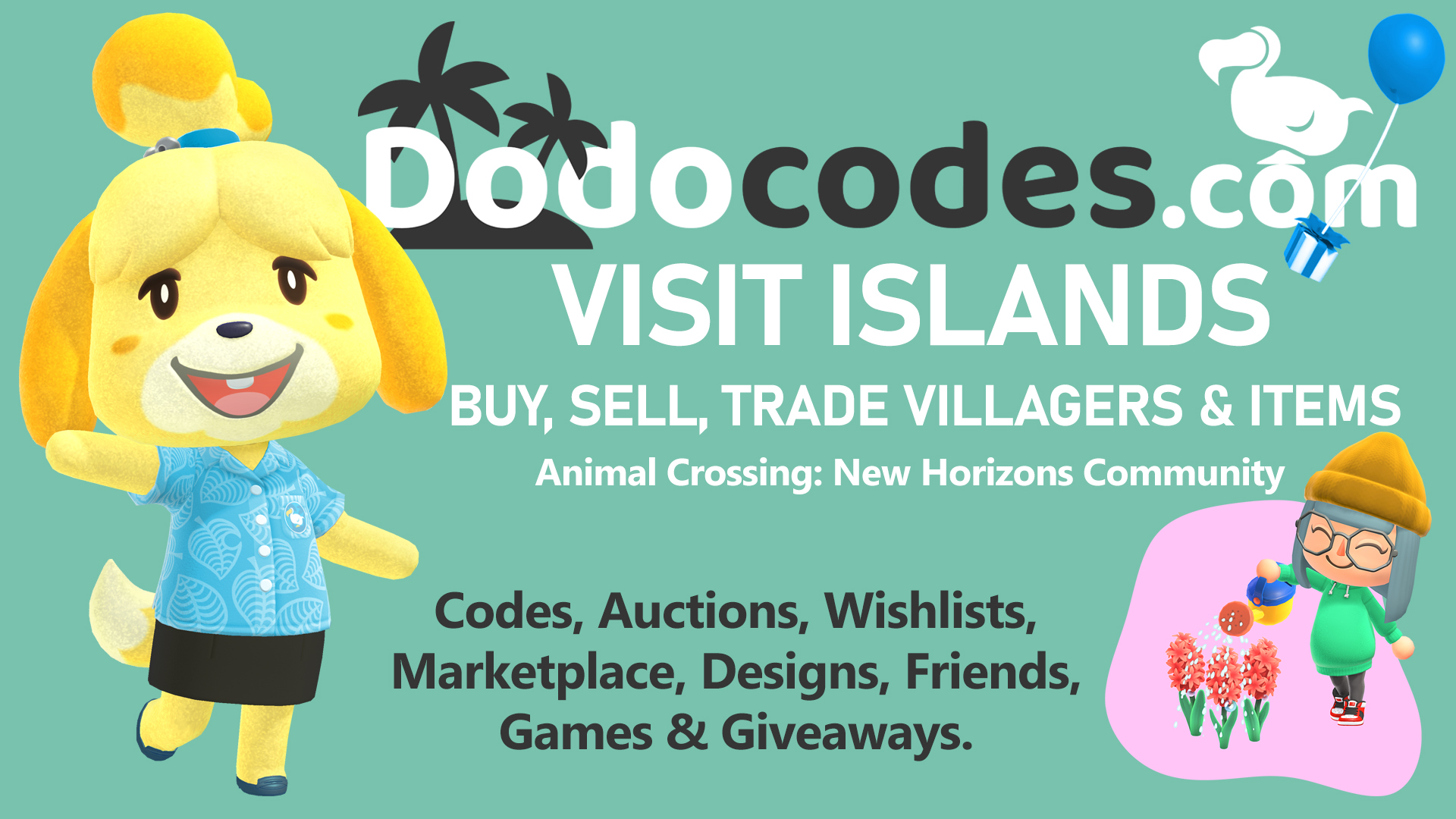Discovery splash banner for DodoCodes Discord server
