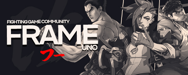 Discovery splash banner for Frame Uno FGC Discord server