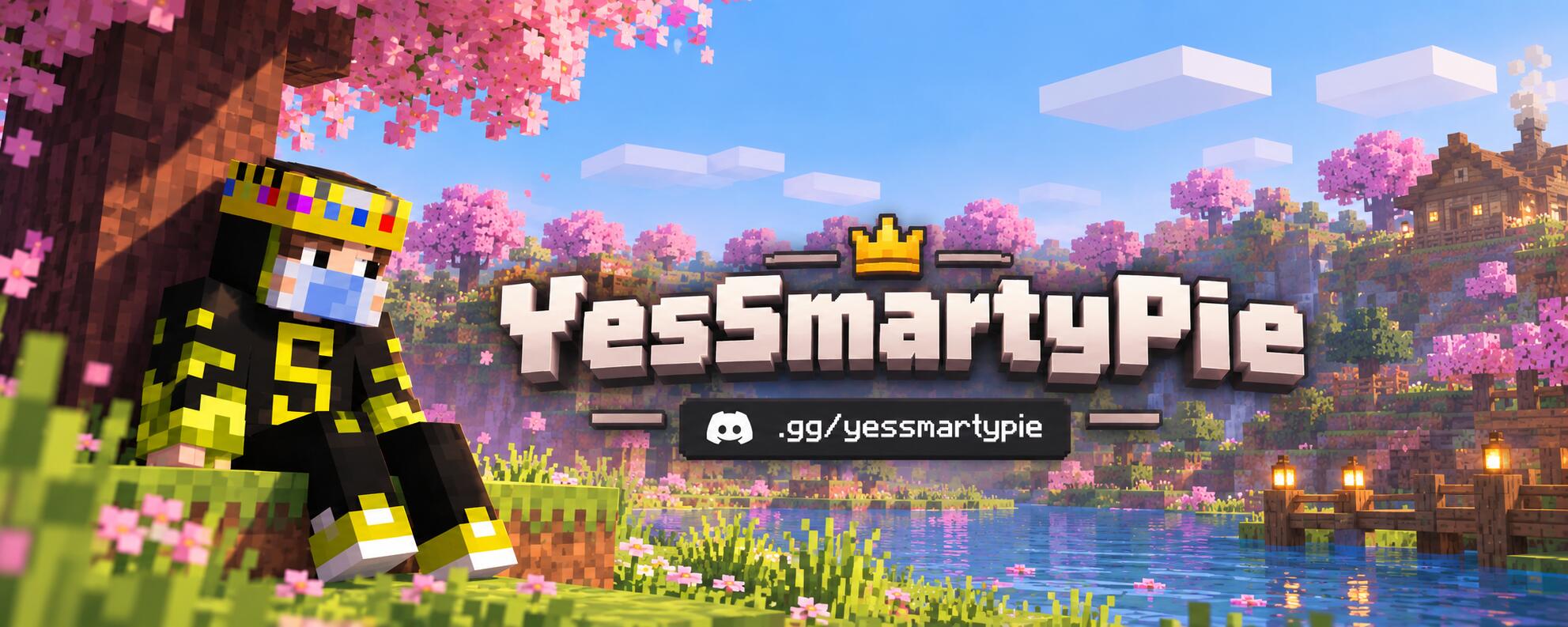 Discovery splash banner for YesSmartyPie Discord server