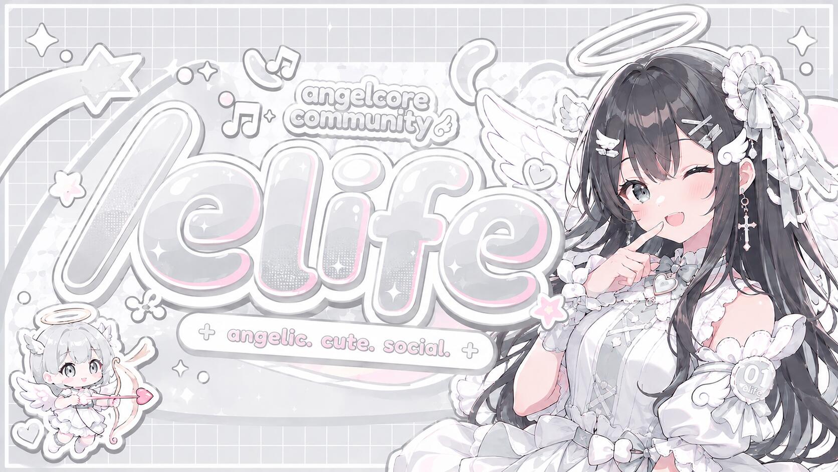 Discovery splash banner for đĻĸ elife āģęąđãclansīšdmīšfriendsīšegirlīšemojisīšsocialīšvcīšnon datingīšgws Discord server