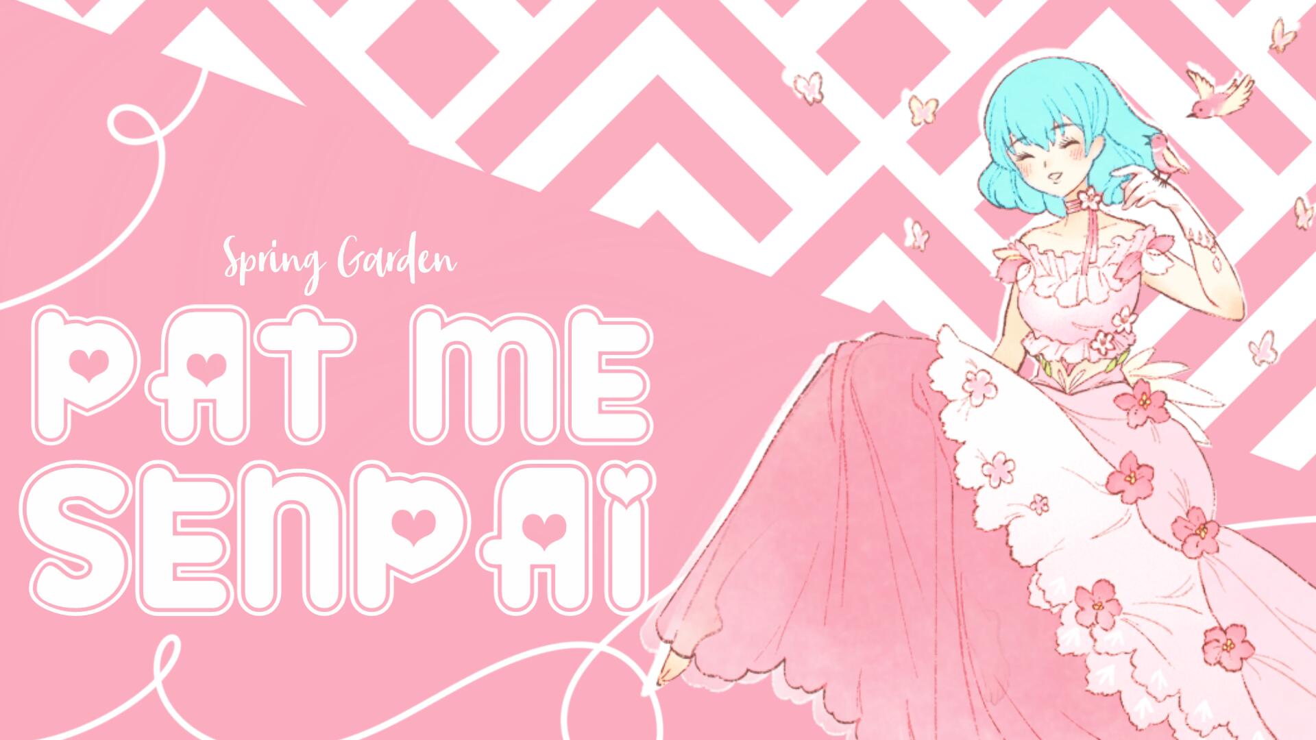Discovery splash banner for Pat Me Senpai Discord server