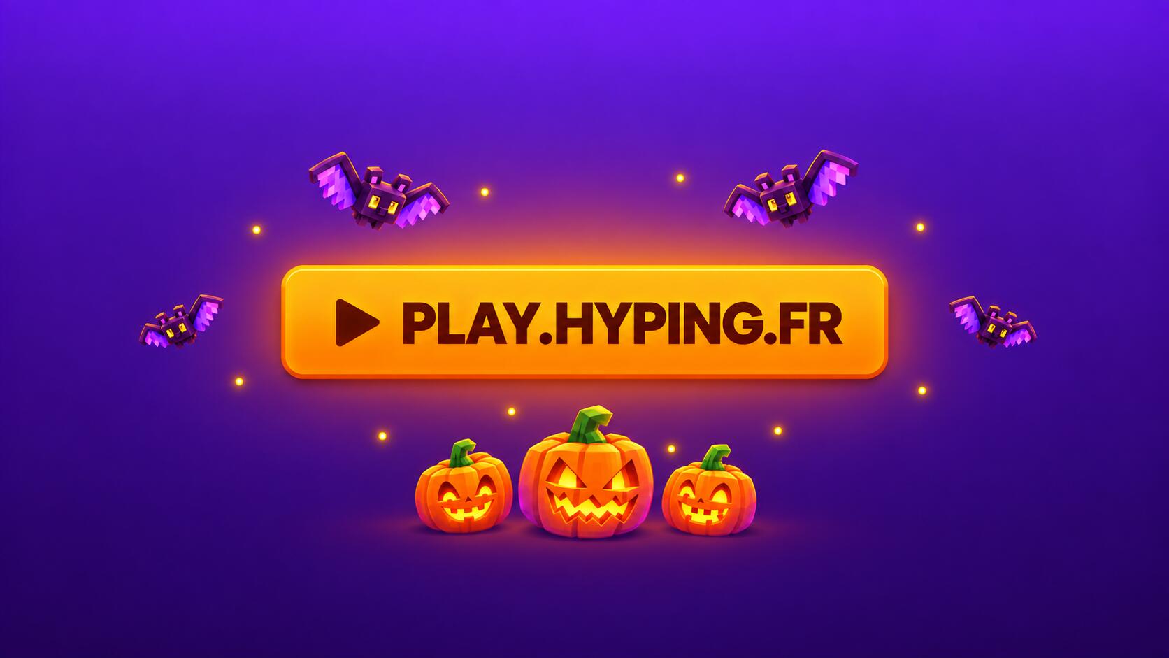 Discovery splash banner for HYPING ❘ Serveur Minecraft Discord server
