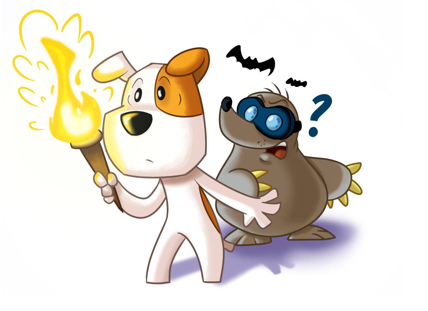 Discovery splash banner for Przygody Reksia Discord server