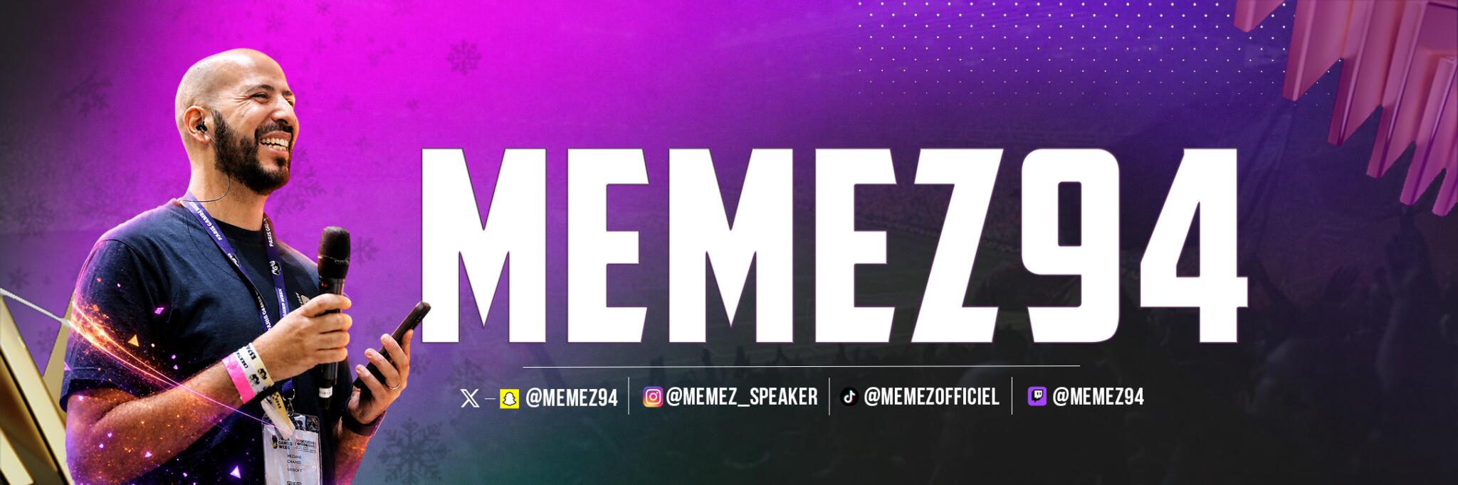 Discovery splash banner for Twitch Memez94 Discord server