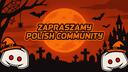 Discovery splash banner for 🎃 Polish Community • PL 🎃 Discord server