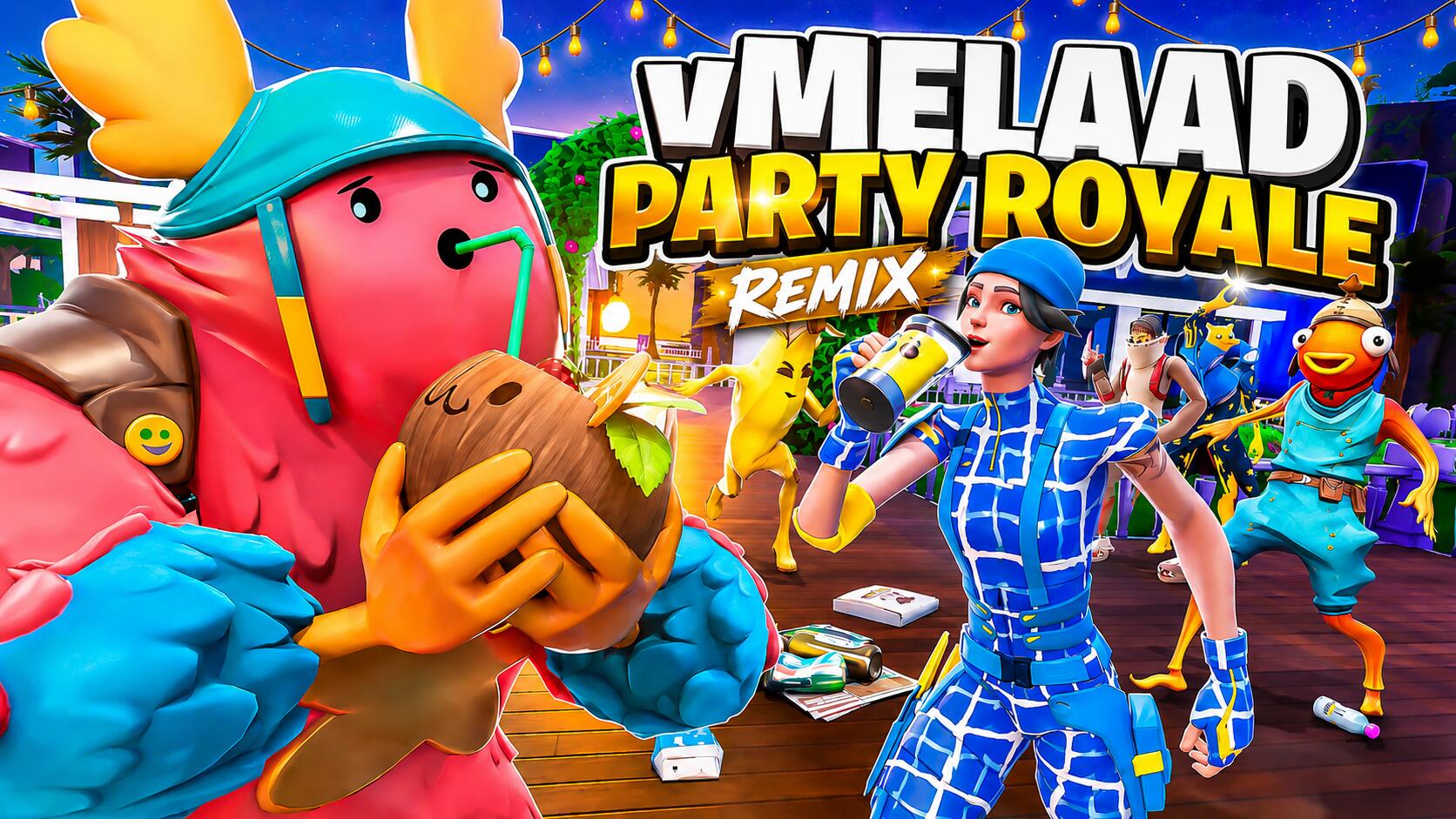Discovery splash banner for Melaad Discord server