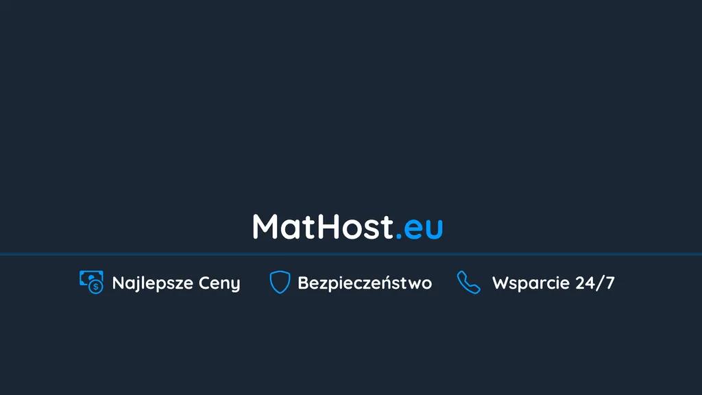 Discovery splash banner for MatHost.eu Discord server
