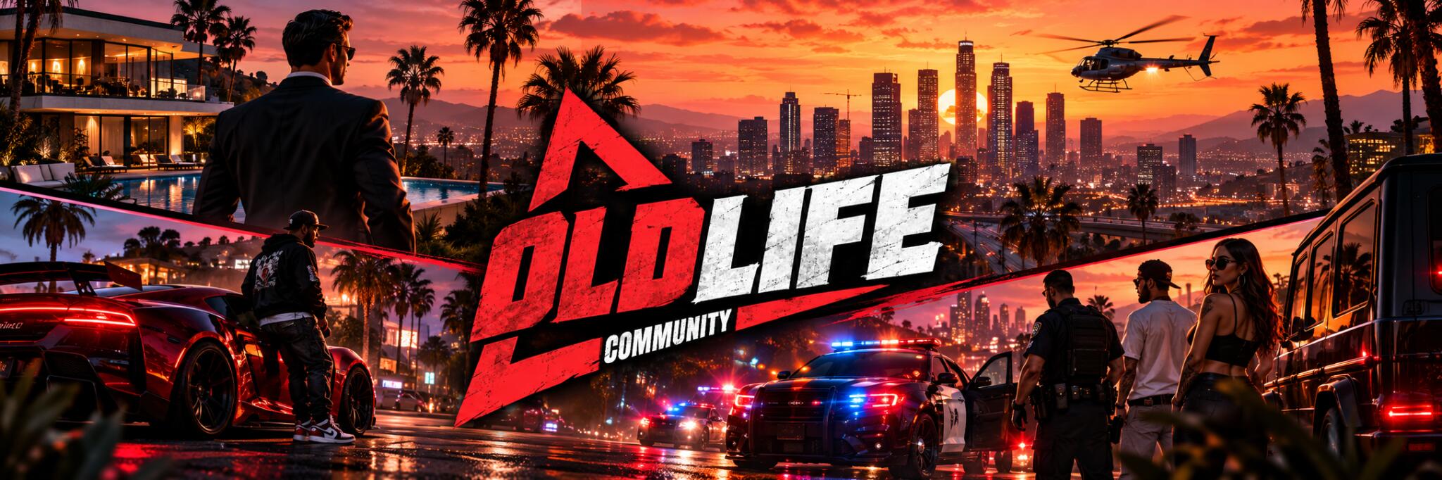 Discovery splash banner for OLD LIFE COMMUNITY | WHITELIST +18 Discord server