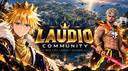 Discovery splash banner for LAUDIO COMMUNITY Discord server
