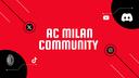 Discovery splash banner for AC Milan Community Discord server