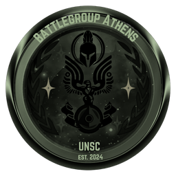 Discovery icon for UNSC Battlegroup Athens - Public Hub Discord server